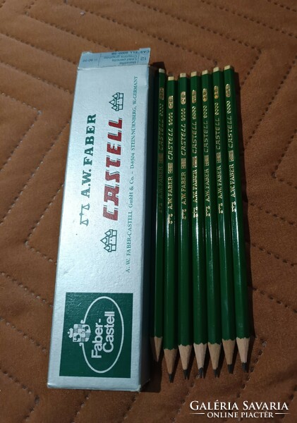 Faber castell retro graphite pencils.