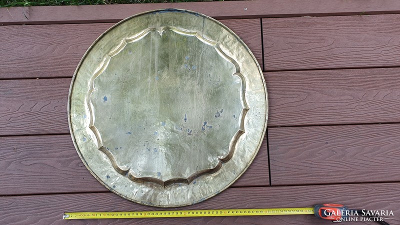 Large copper plate