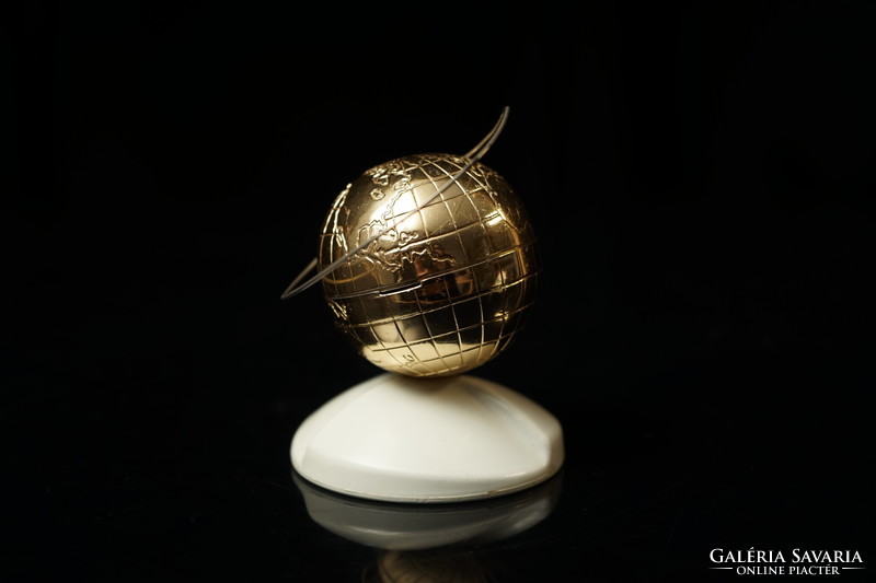 Mid century sputnik table decoration / cccp / globe ornament / paperweight / old retro rocket