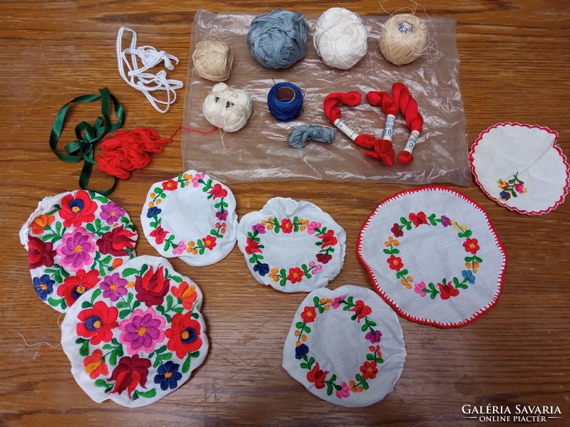 Yarn-thread-embroidery-a little craft •cutting sewing embroidery