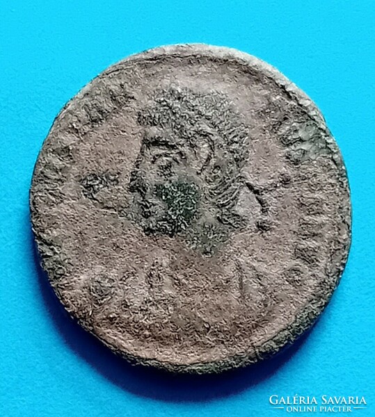 Római kisbronz II . Constantius