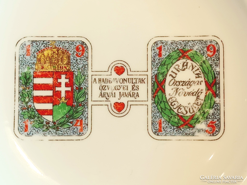 Urania national women's protection association 1914-15. Wall plate
