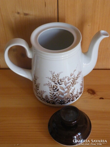 Porcelán kiöntő, teás, fedeles kancsó - Bavaria Mitterteich  -