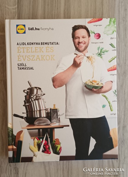 Lidl cookbook, tamás gyal - food and seasons 2 pcs