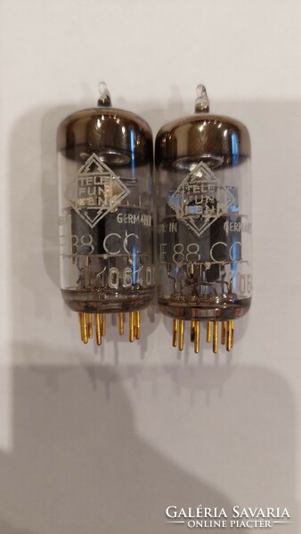 Telefunken e88cc tube from a couple of collections