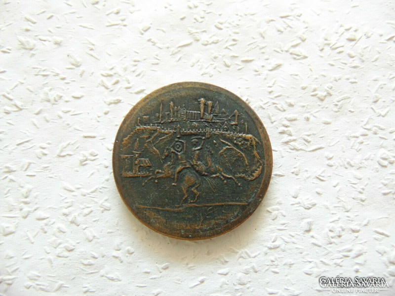 Strigonium lathe commemorative medal diameter 48 mm weight 48.77 Grams