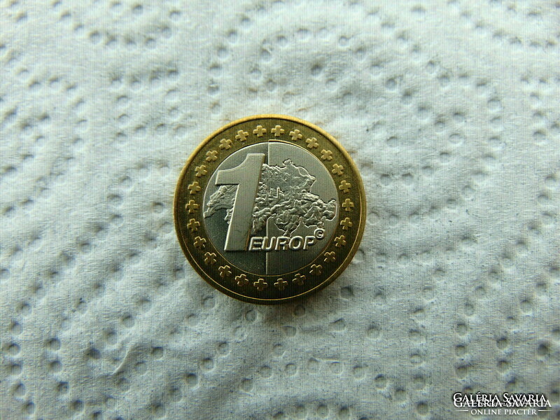 Switzerland 1 euro 2003 probe - proba