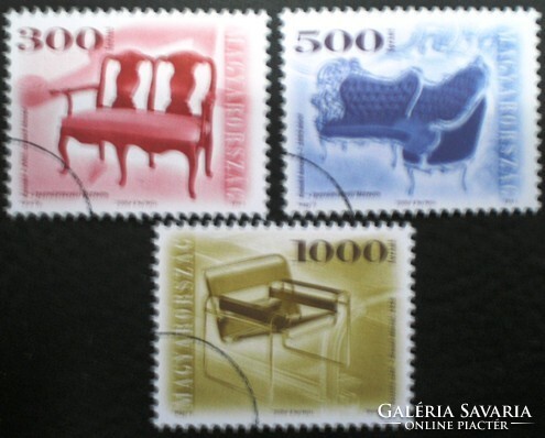 M4845-7 / 2006 antique furniture ix. Stamp set postal clear sample stamps