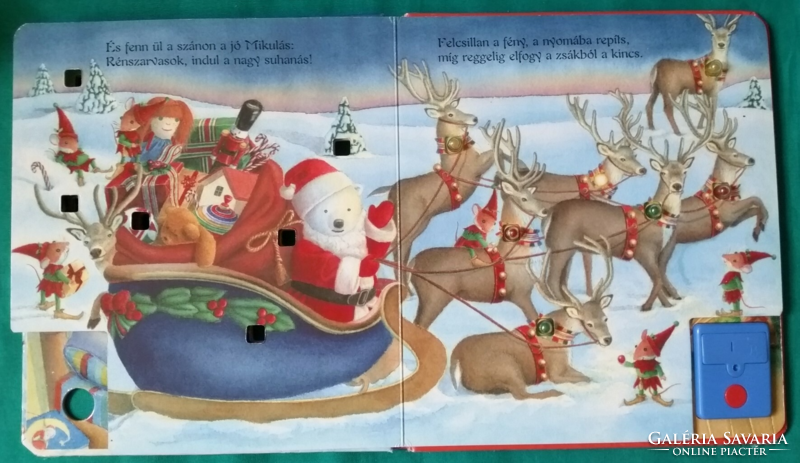 Joanne Barkan: Karácsony fényei - GOMBNYOMÁSRA FELVILLANNAK A FÉNYEK! - Képeskönyv