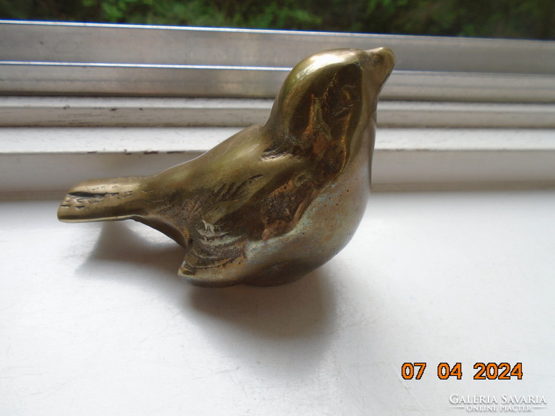 Danish marked bronze bird sculpture