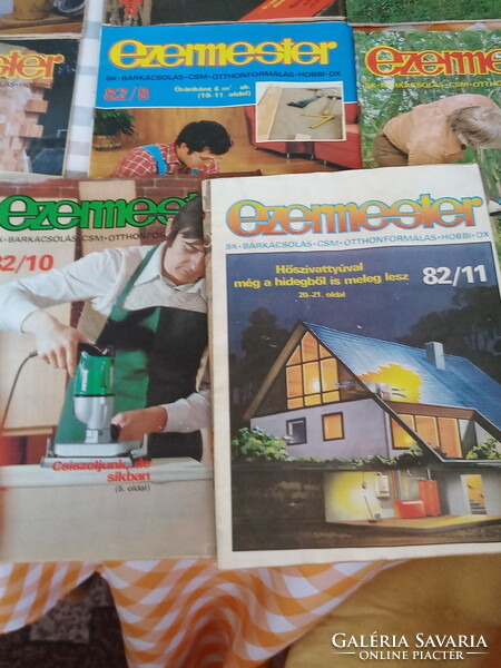 Ezermester newspaper 1982 full year (11 issues) in mint condition 10000 Óbuda