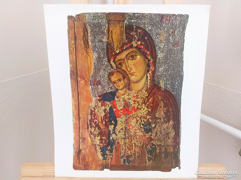 (K) 12 Cypriot icon prints 38x34 cm