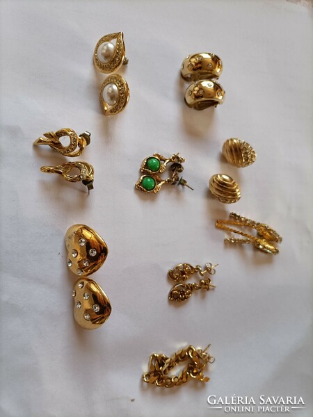 9 vintage earrings