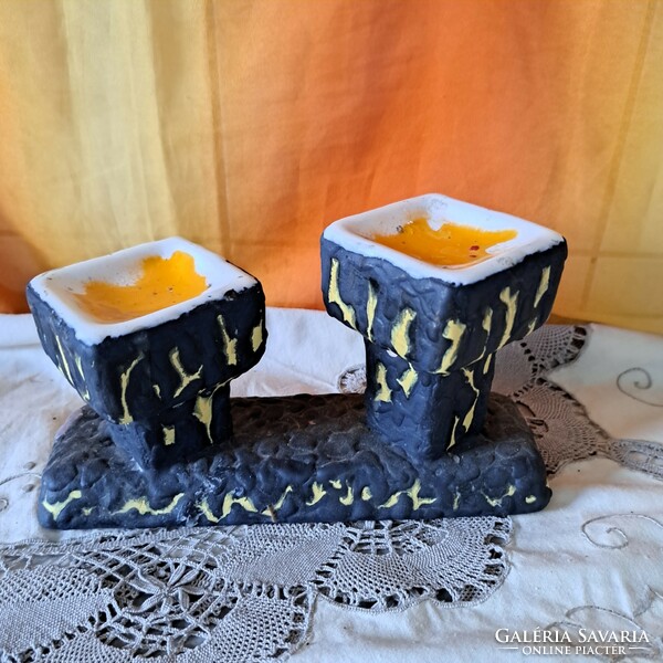 Retro king candle holder