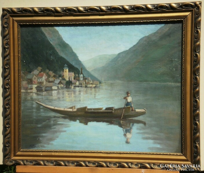 Futó Ferenc (1896-1972) : Csónakos