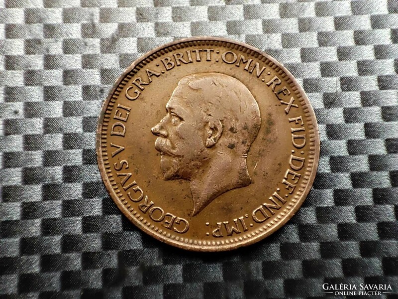 Egyesült Királyság ½ penny, 1929