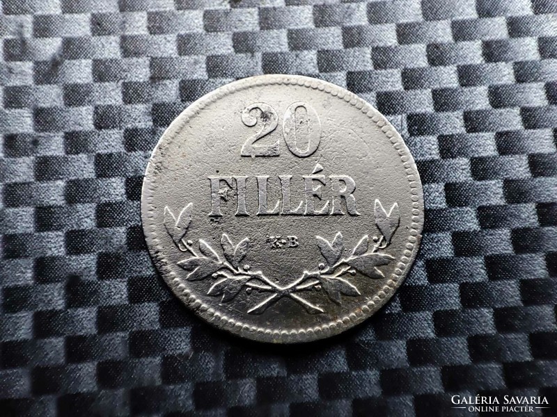 Hungary 20 filer, 1917