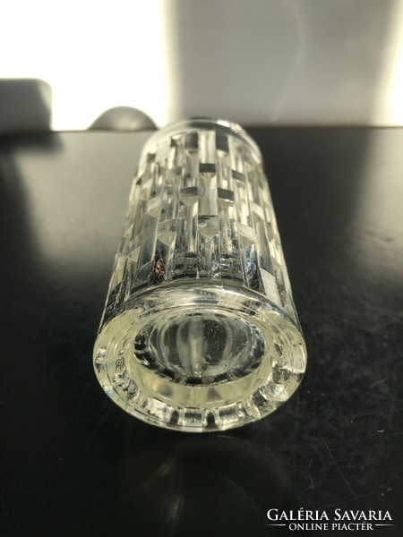 Érdekes öntött üveg pohár (302)