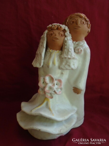 Kiss pink Ilona ceramic figurine the young couple 22 cm