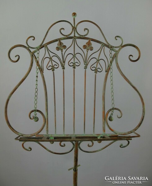 Wrought iron music stand