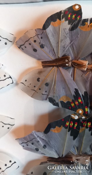 24 decorative butterflies negotiable art deco design