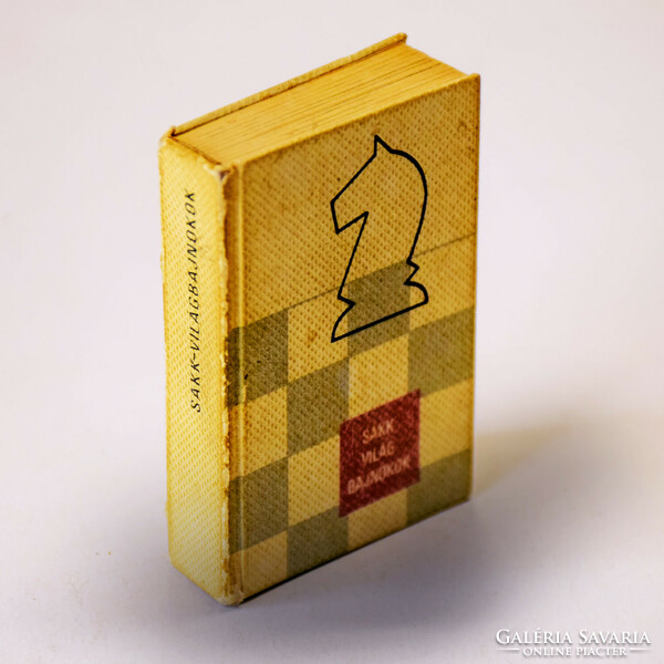 Sakk világbajnokok 1977 - Miniatűr könyv