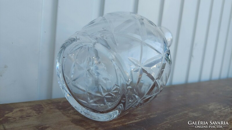 Crystal drinking glass