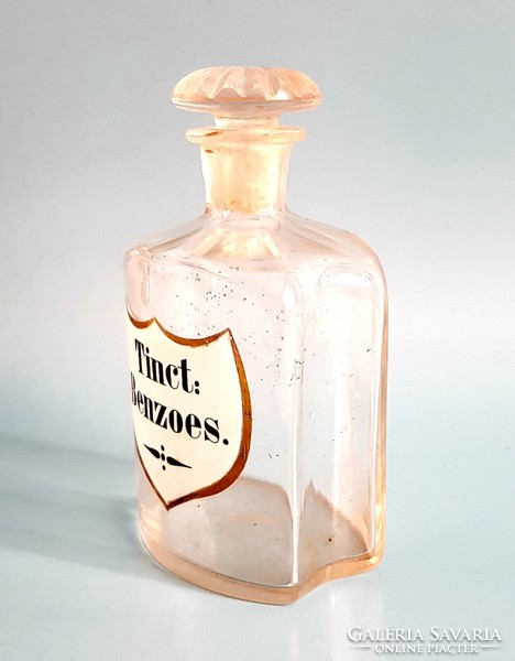 Old apothecary bottle 15cm
