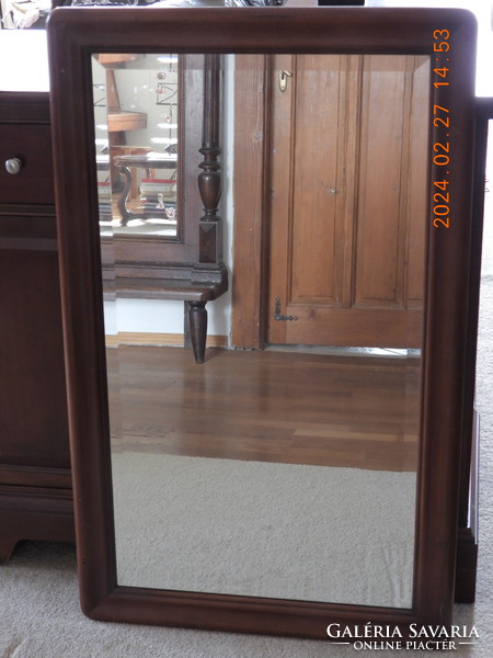 Usa drexel and thomasville mahogany desk, table and mirrors