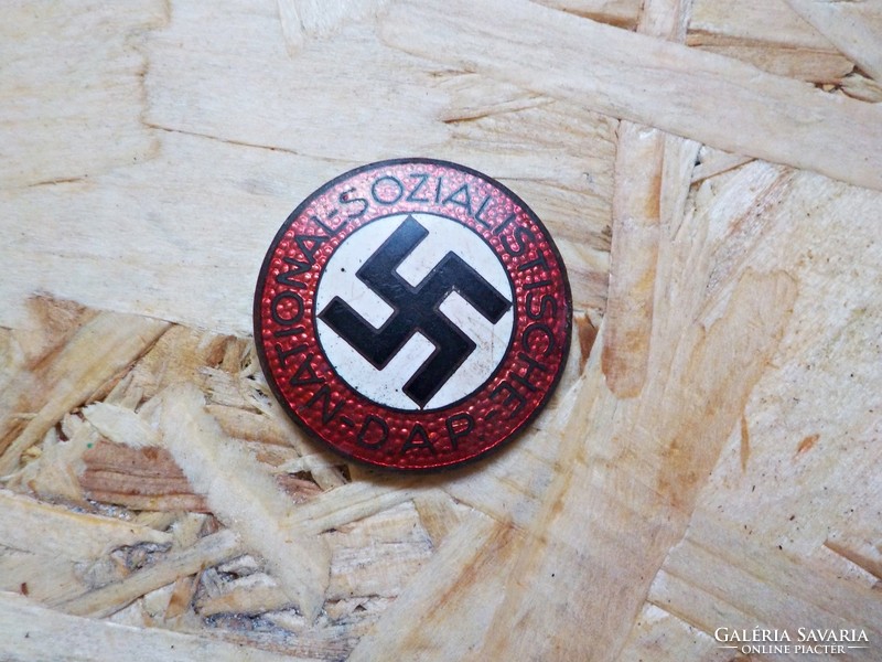 Swastika party badge