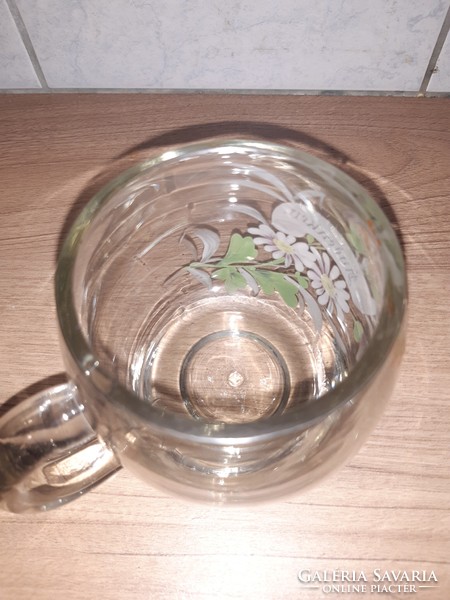 Old painted glass cup (German?)