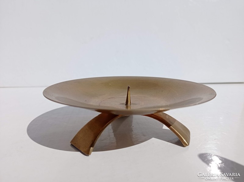 Copper table round candle holder