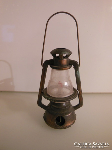 Lantern - bronze - carving - 10.5 x 4.5 cm - flawless