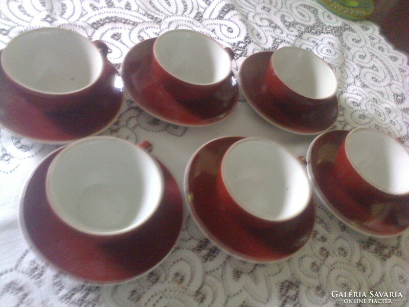 Zsolnay: old coffee set