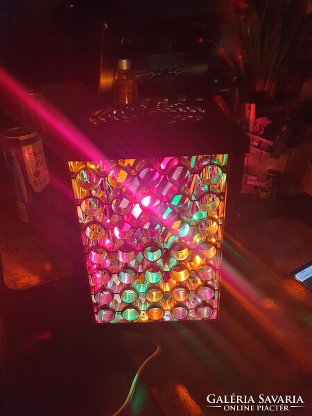 Szenzációs retro forgó disco lámpa szocreál kádár