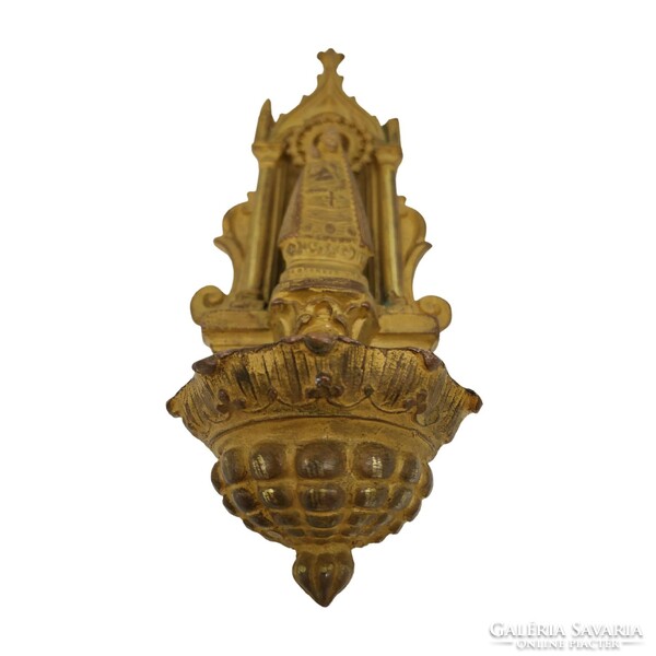 Gilded bronze holy water holder m00806