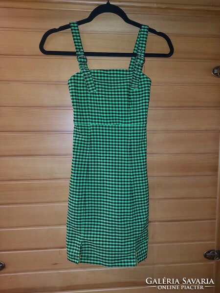 Checkered bridle elastic xxs mini. It's just washed. Chest: 30-34cm, waist: 26-34cm, length from armpit: 6