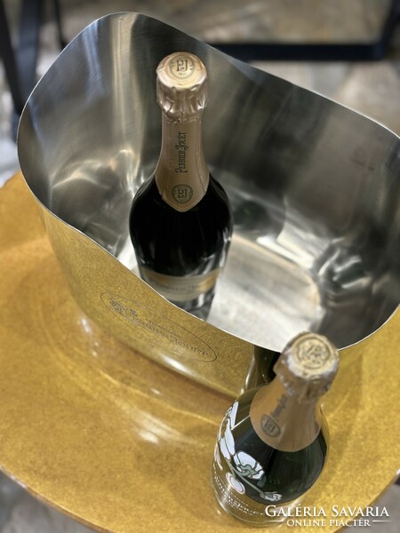 Belle Epoque Champagne jégmedence Perrier-Jouët több palackos jéghűtő pezsgősveder PERRIER