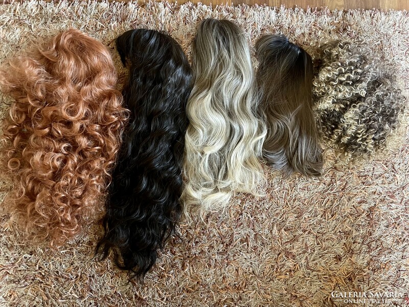 5 piece beautiful wig hair extensions package