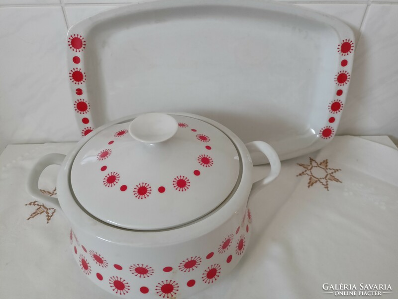 Alföldi porcelain soup bowl + serving bowl HUF 8,000