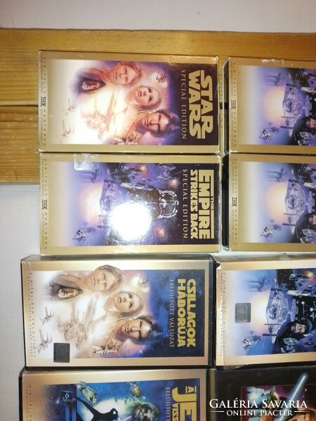 Vhs -- all my star wars movie collection for sale
