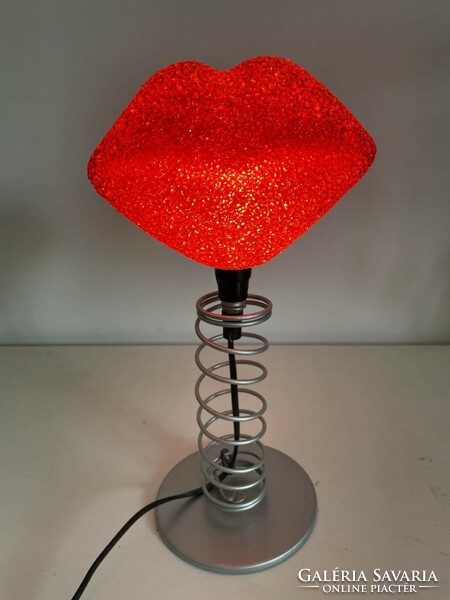 Pop art vintage eredeti kys rugós lámpa a 80 as évekből