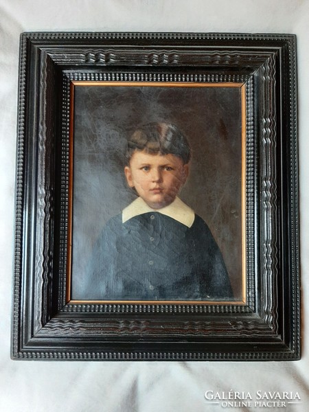 Portrait of a little boy - by unknown artist