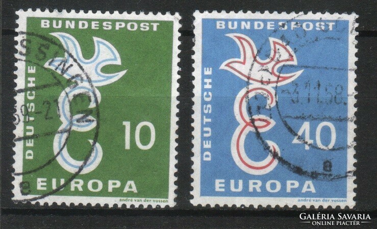 Bundes 3598 Mi 295-296      0,80 Euró