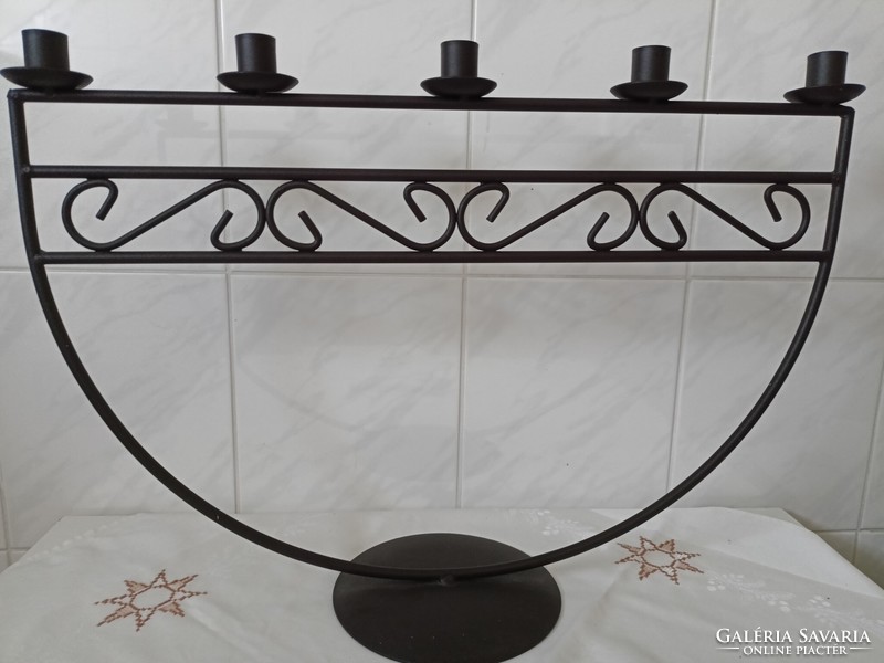 Wrought iron table candle holder HUF 9,000