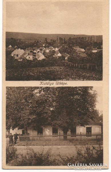 B - 267 post clean Hungarian cities, settlements: kistálya 1913 (baross printing press eger)