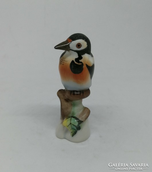 Herend porcelain woodpecker!