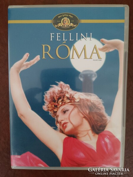 Róma (1972) DVD r: Federico Fellini - Intercom kiadású ritkaság makulátlan DVD