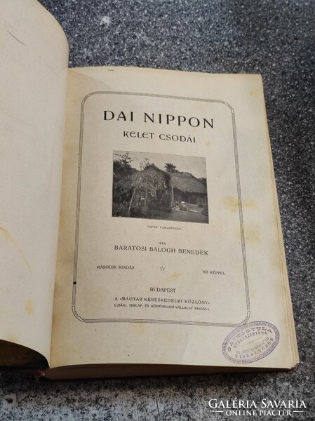 Dai nippon - wonders of the east - 1906 Benedek Balogh of Barátos