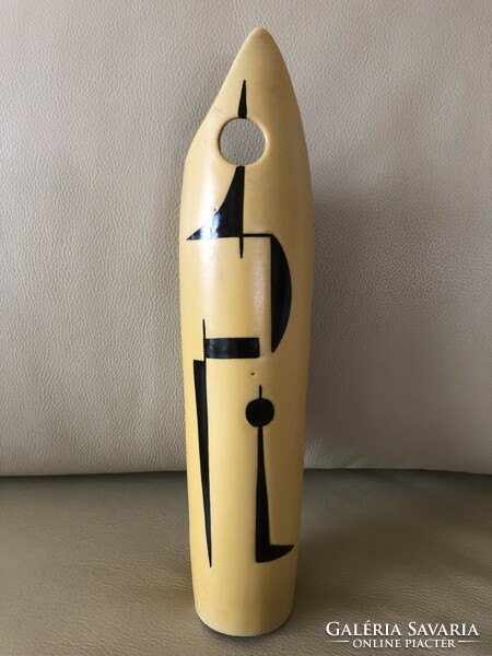 Retro vase designed by Zsolnay, Turkish János